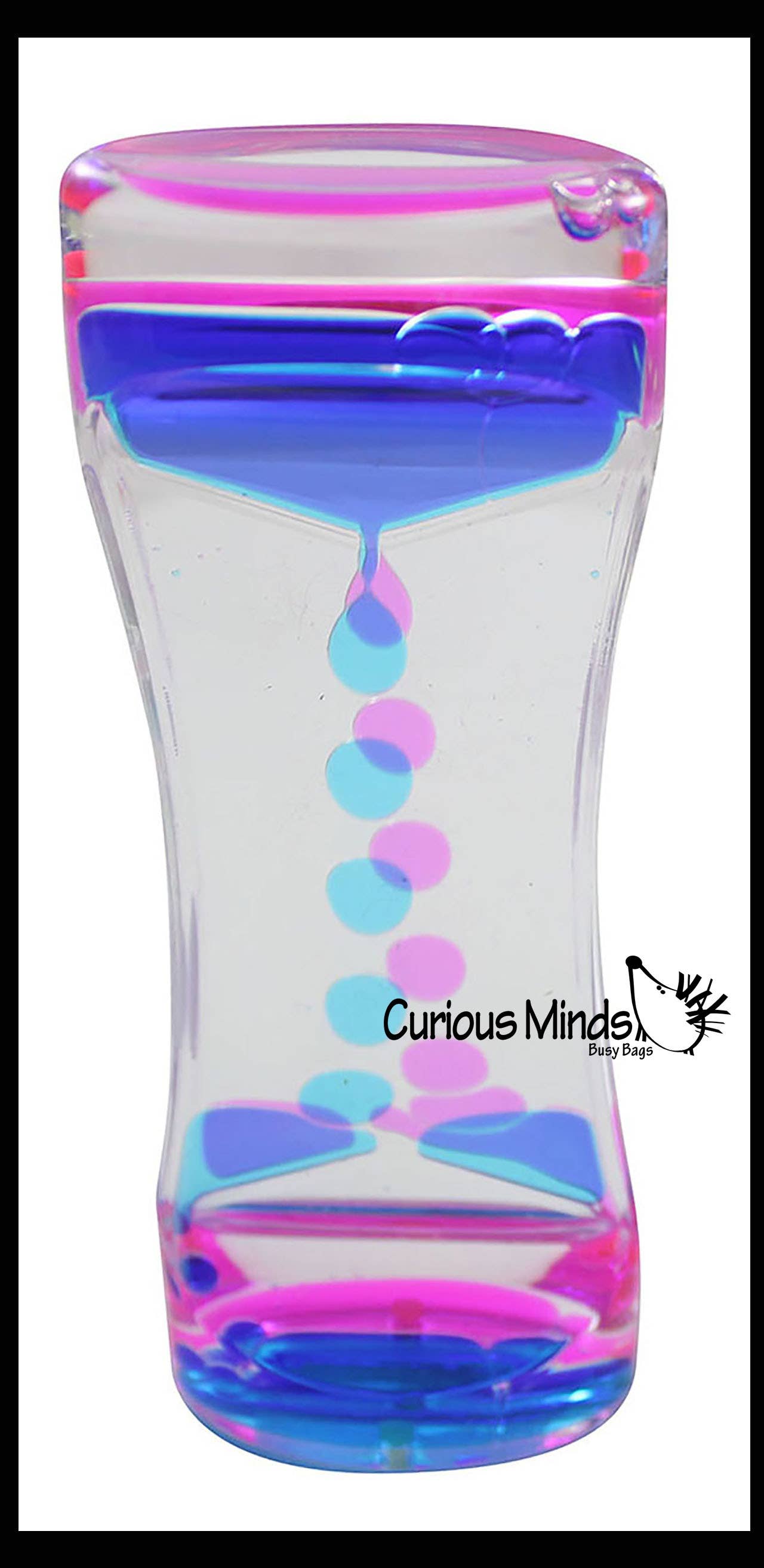 Curious Minds Toys - Wholesale Fidget Toy - Kids - 1 Liquid Dripping Timer - Calm Down Jar - Soothing and Calmi2