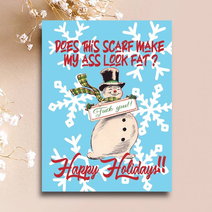 Snowman for wholesale by Paper Sluts