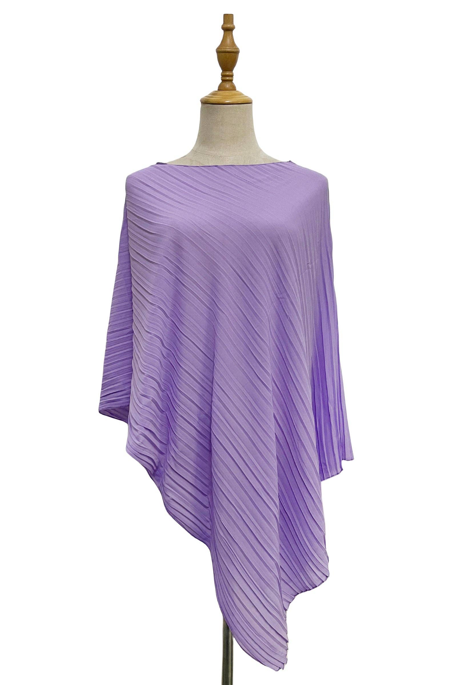 Fashion Scarf World – wholesale Swim cover-up – Women’s – Plain Pleated Chiffon Cover Up28
