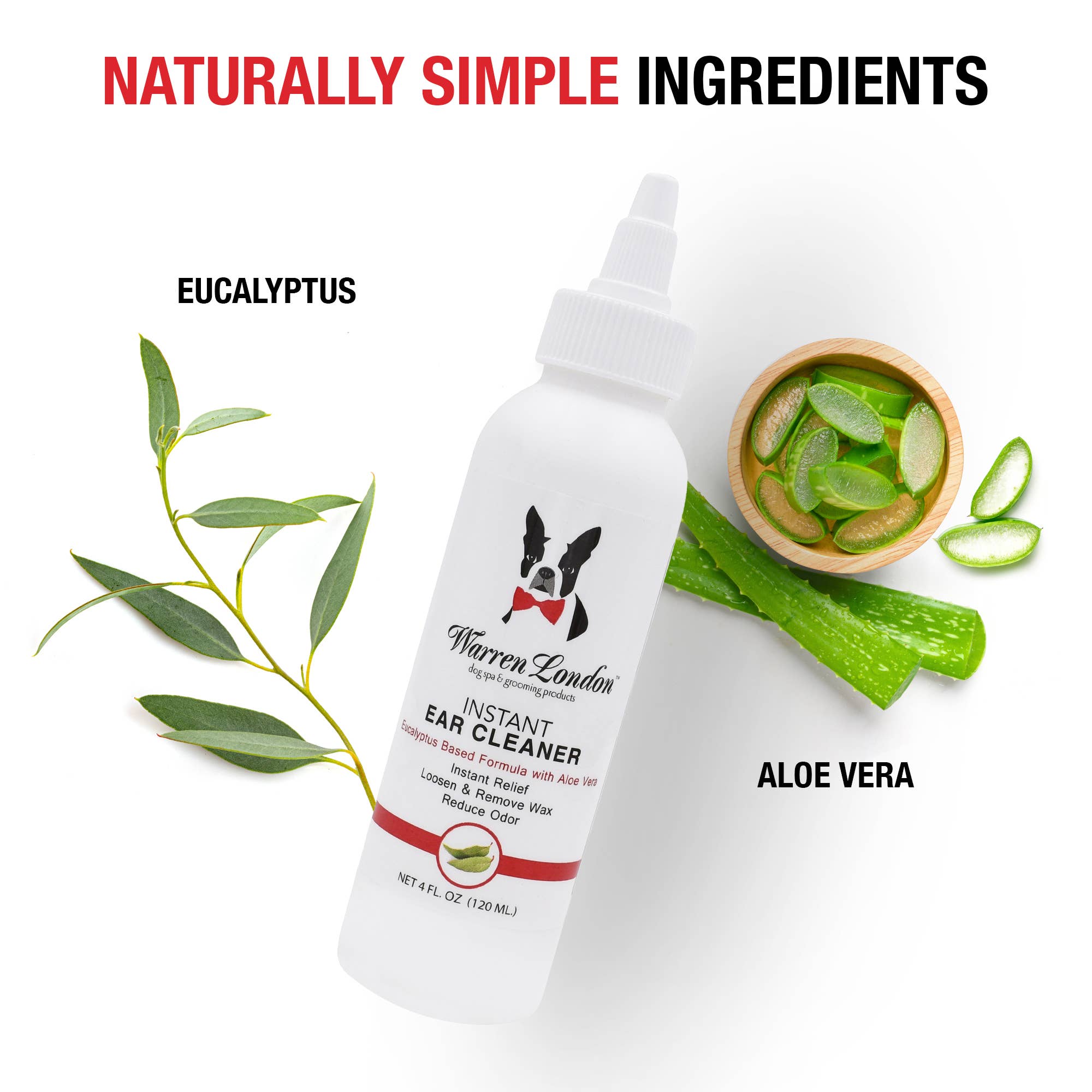 Warren London Dog Products - Wholesale Pet Grooming Aid - Dog - Instant Ear Cleaner - 3 Sizes2