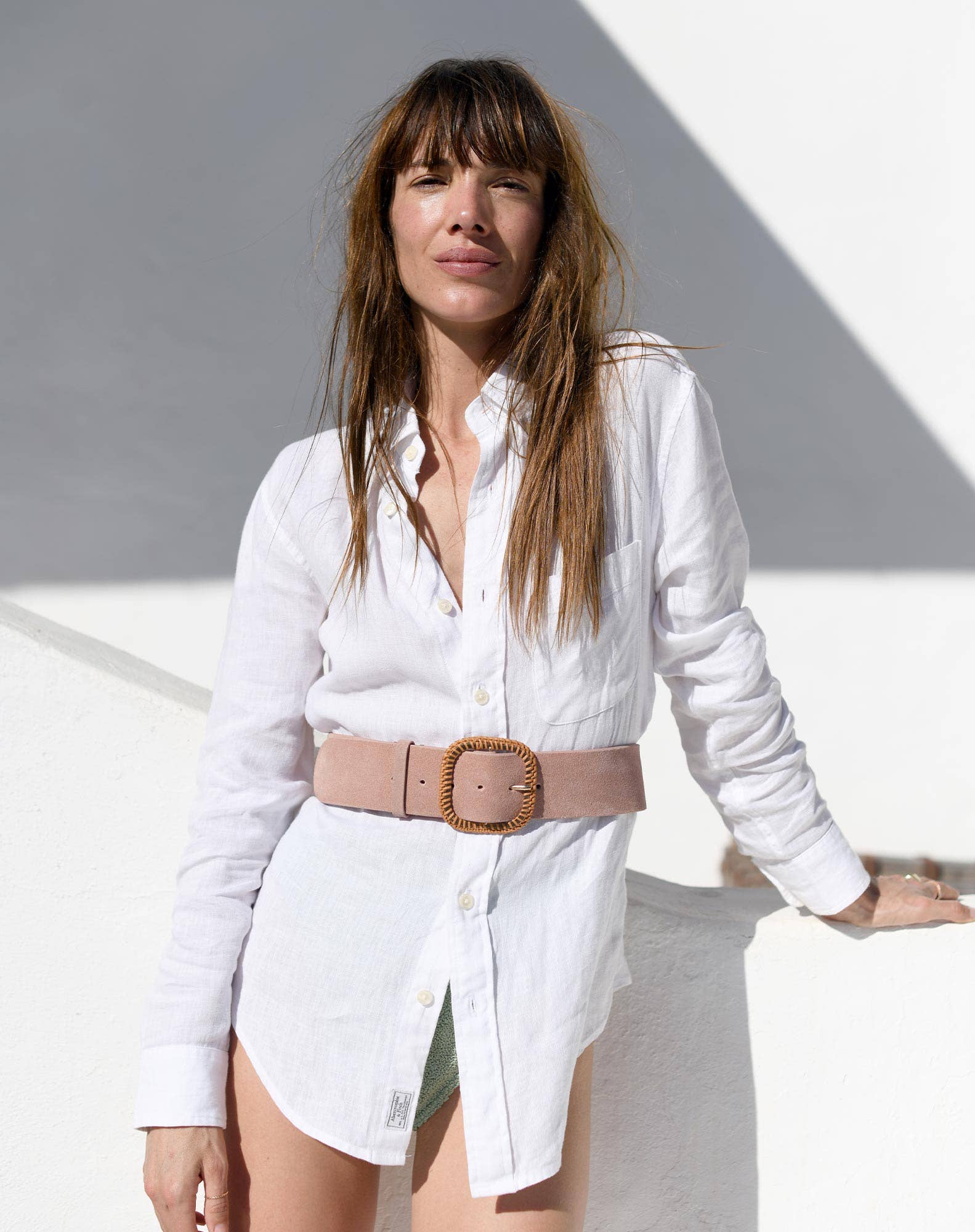 Maradji – wholesale Belt – Women's – LESIA PINK SUEDE LEATHER BELT0