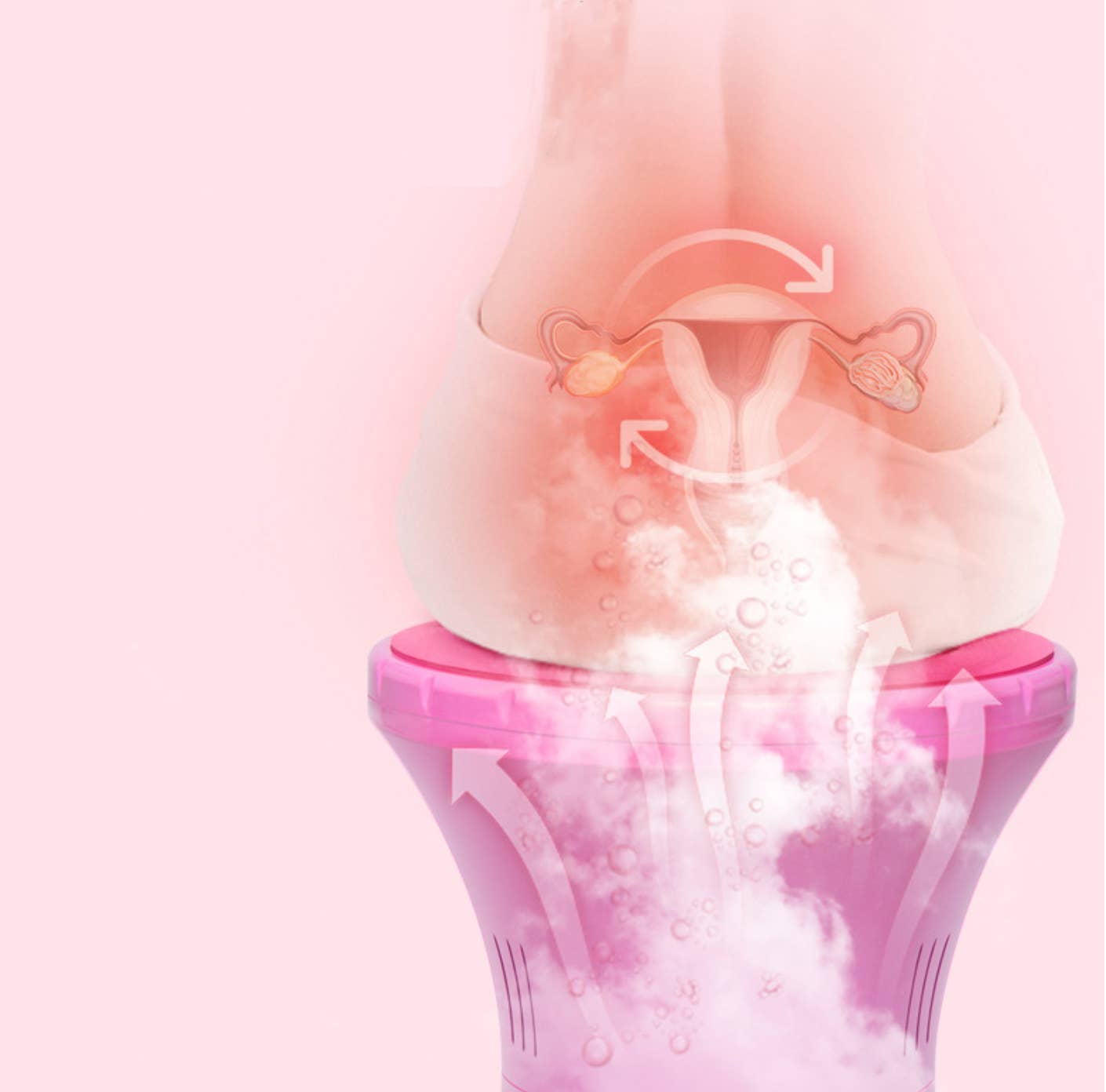 VIGOR - Vente Défroisseur à vapeur pour vêtements - Siège Vapeur Électrique Yoni VIGOR12