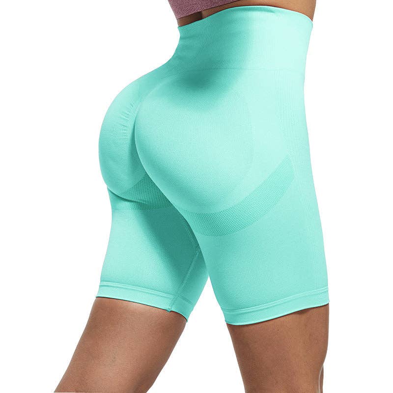 VIGOR – wholesale Athletic shorts – Women's – Cusp look High Waist Yoga Gym Athletic Contour Seamless Cycling Shorts13