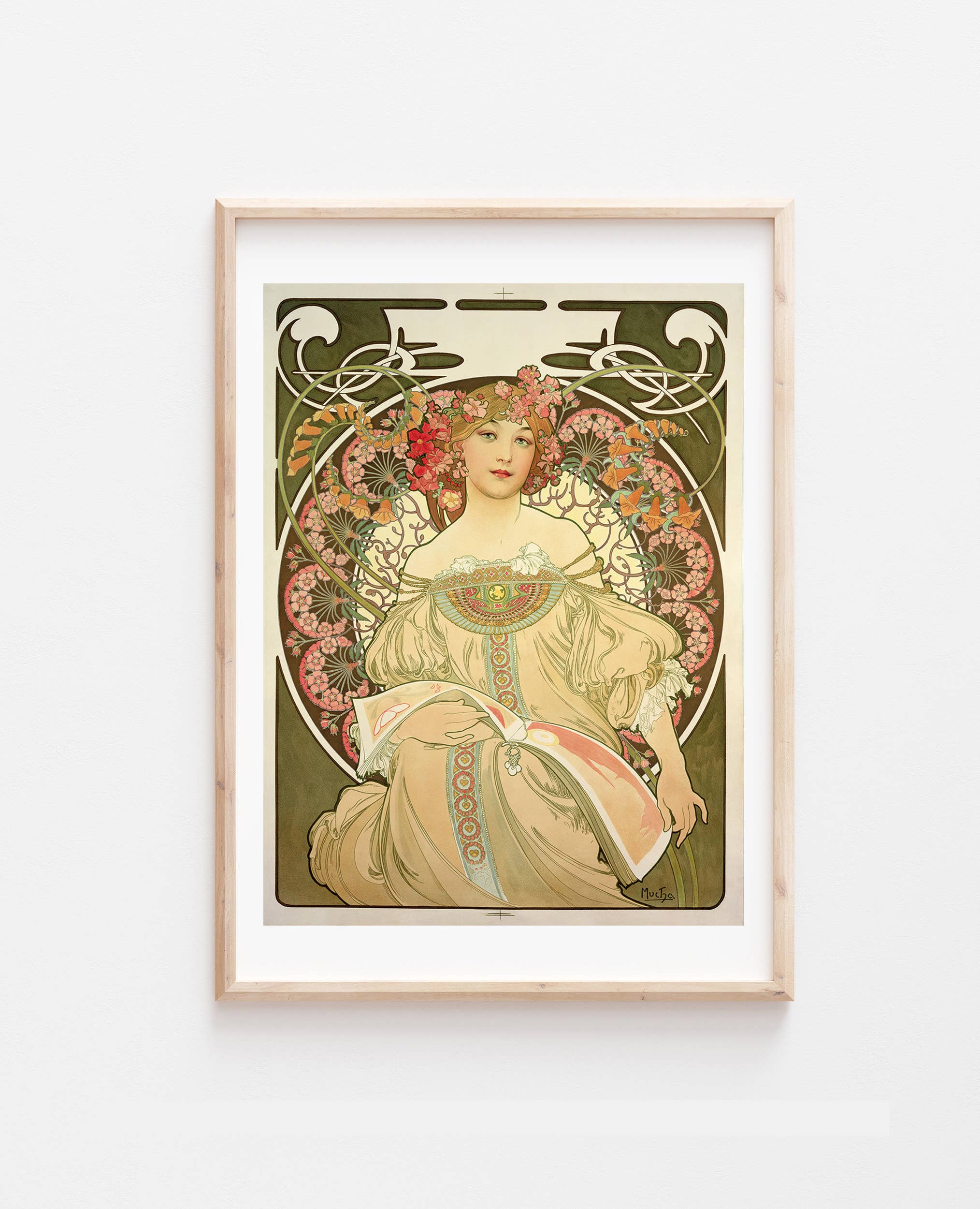 Go To Design - Wholesale Art Print - Fine art print Poster Champenois by Mucha unframed wall art2