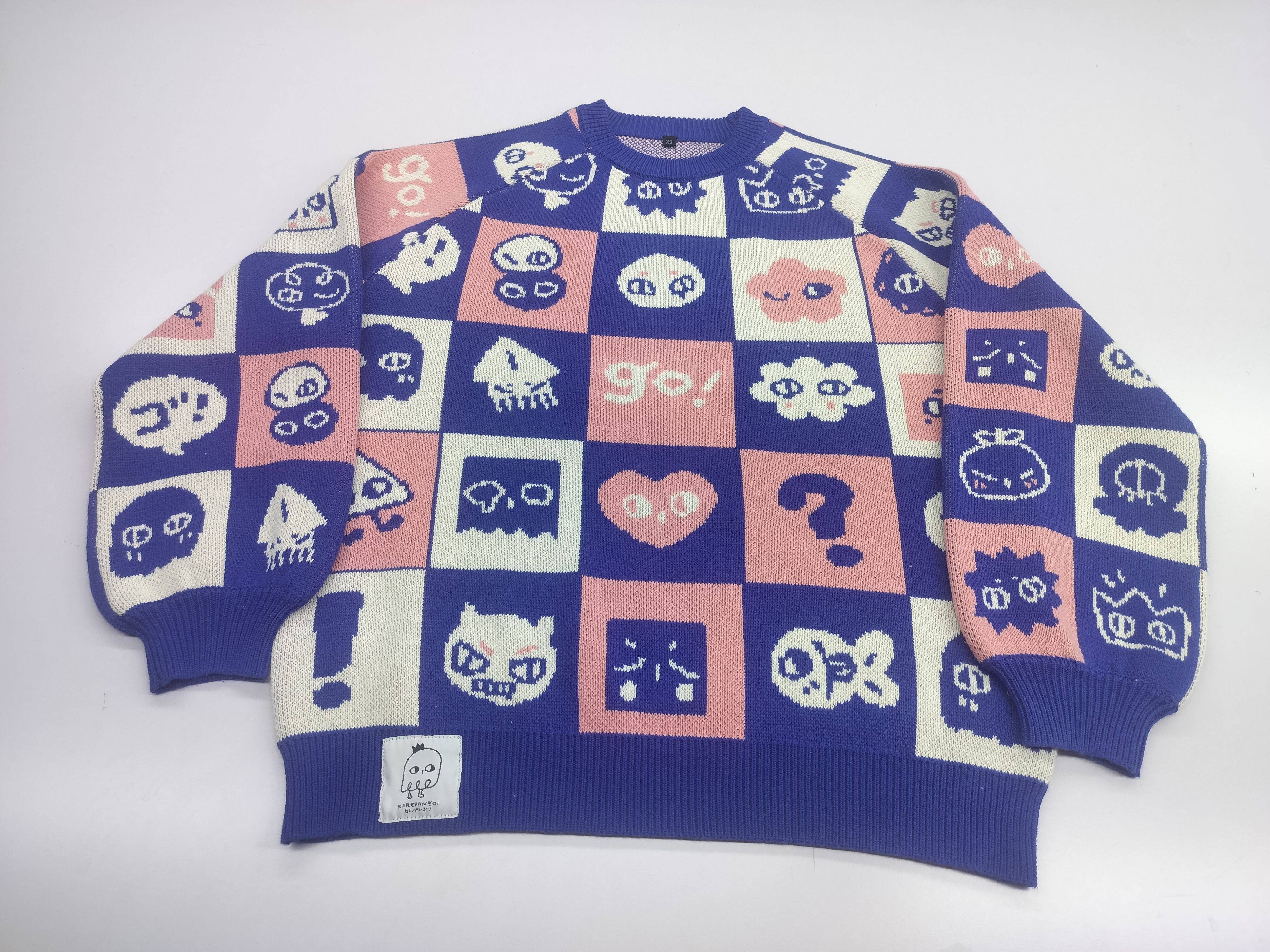 Karepango – Engroshandel Pullover - Unisex – SHINYUU: Tykt strikket jacquard-pullover2