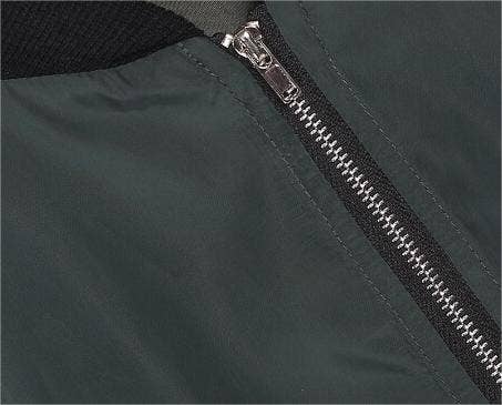 Rosa Clothing - Wholesale Bomber Jacket - Women's - Stylish thin solid crop bomber jacket5