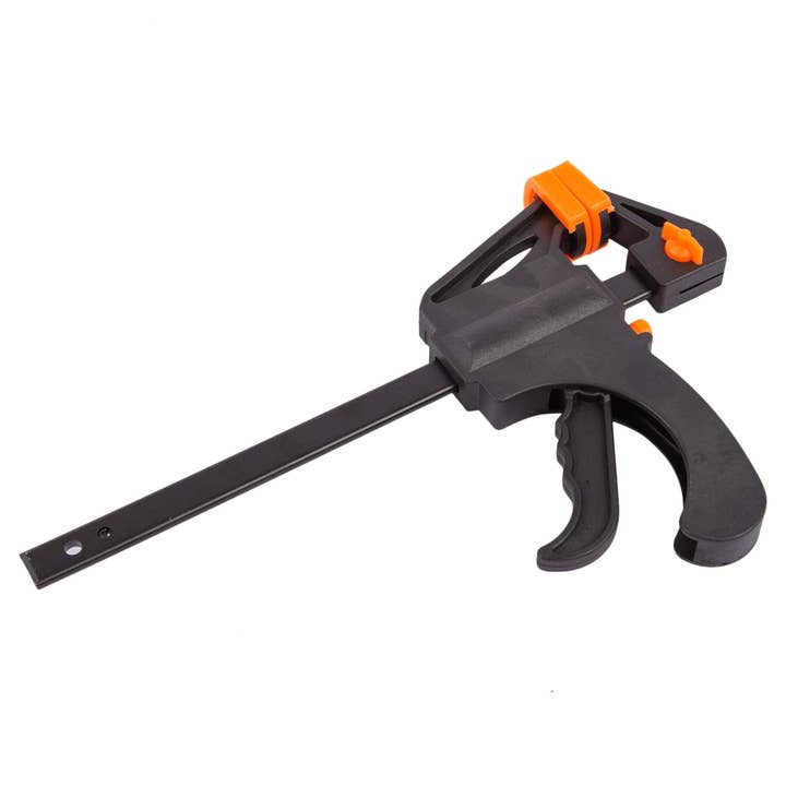 Rinkit Ltd - Wholesale Handy Tool - Black 101mm Ratchet Bar Clamp & Spreader - By Blackspur