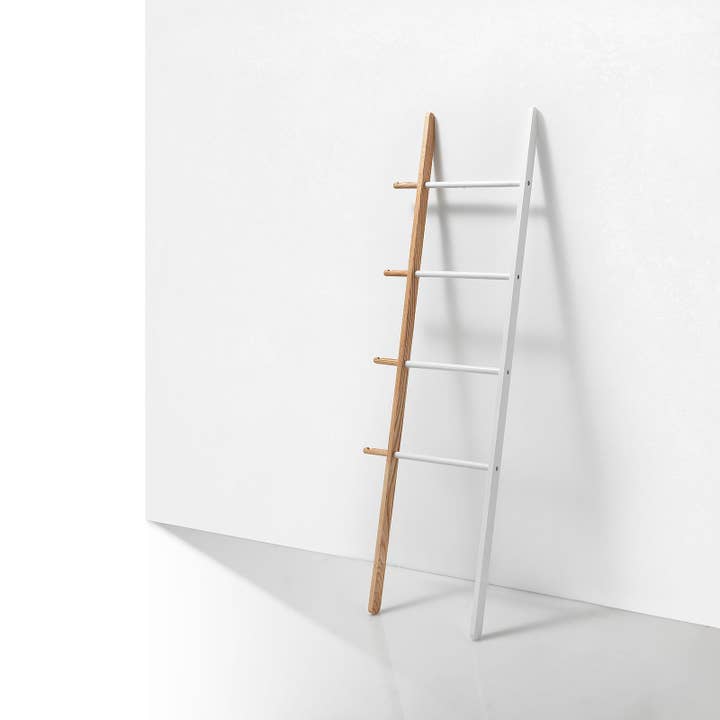 Gruppo F.T - Wholesale Coat Rack - BING wooden towel ladder