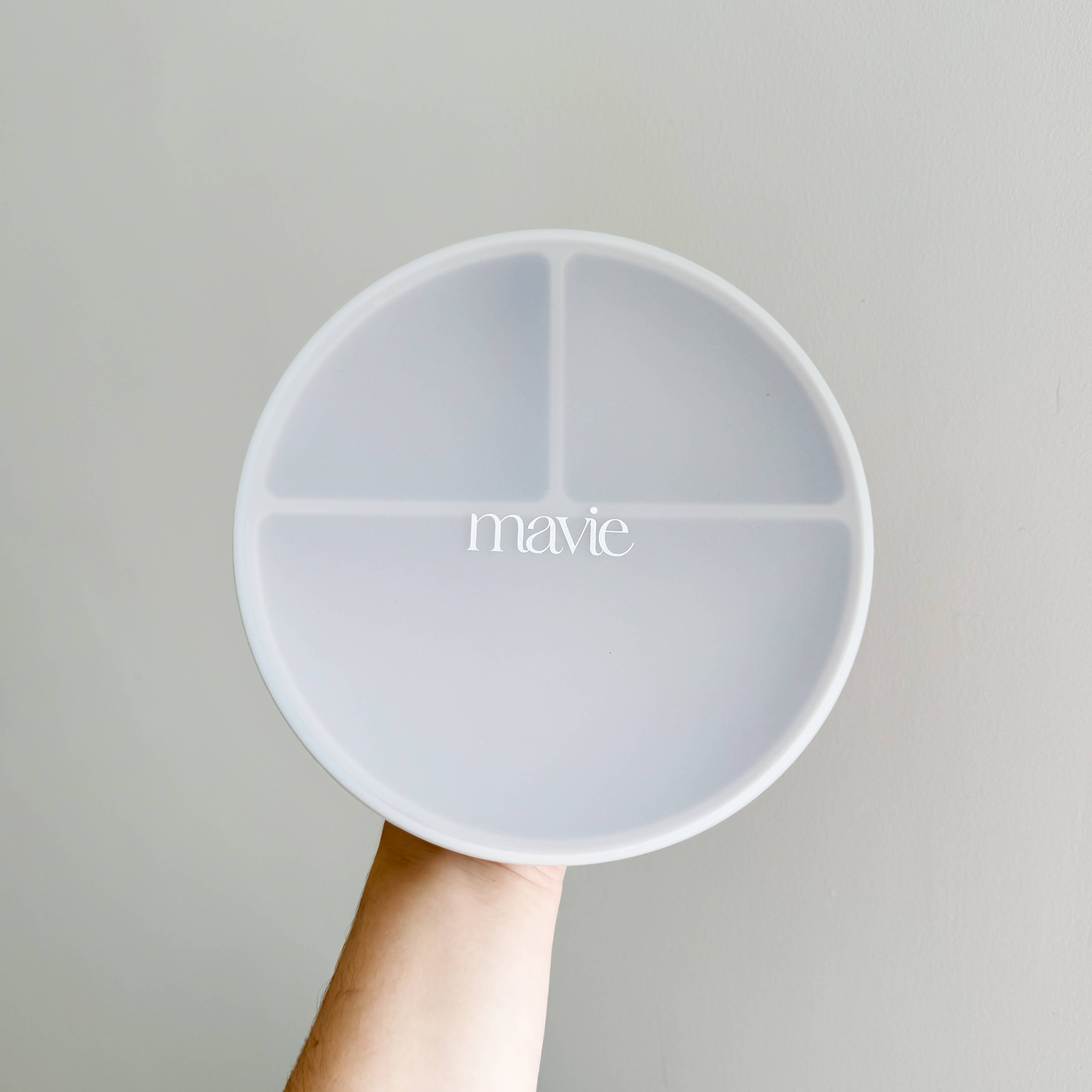 MAVIE - Wholesale Dinner Plate - Kids & Baby - Sage - Suction Plate2