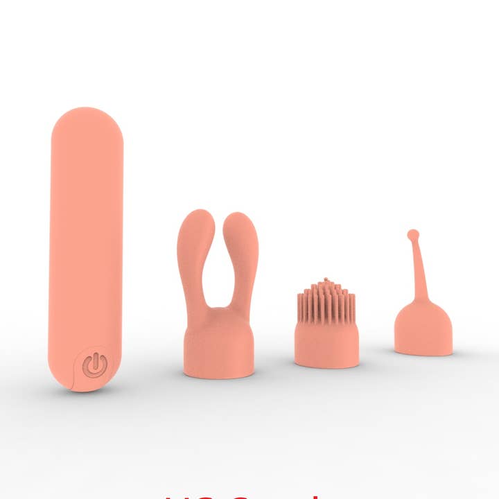 Dynamische Rainbow siliconen kogelvibrator - abrikoosroze voor wholesale door Liebe Seele