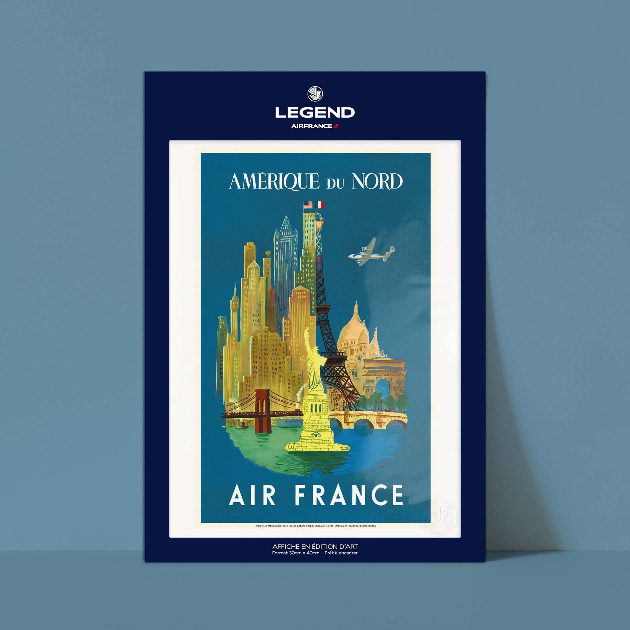 Oneart - Wholesale Poster - Air France / North America Poster - AFL02800