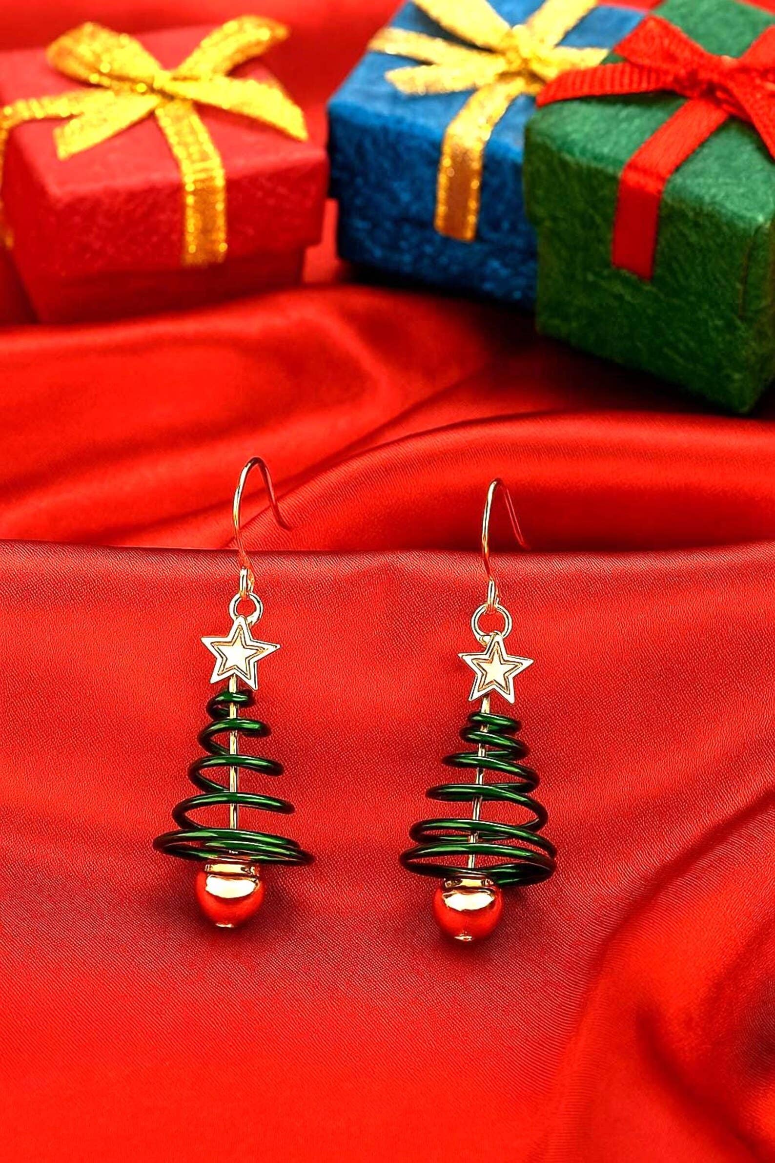 Wild & Free - Wholesale Dangle Earrings - Pendientes de árbol de Navidad0