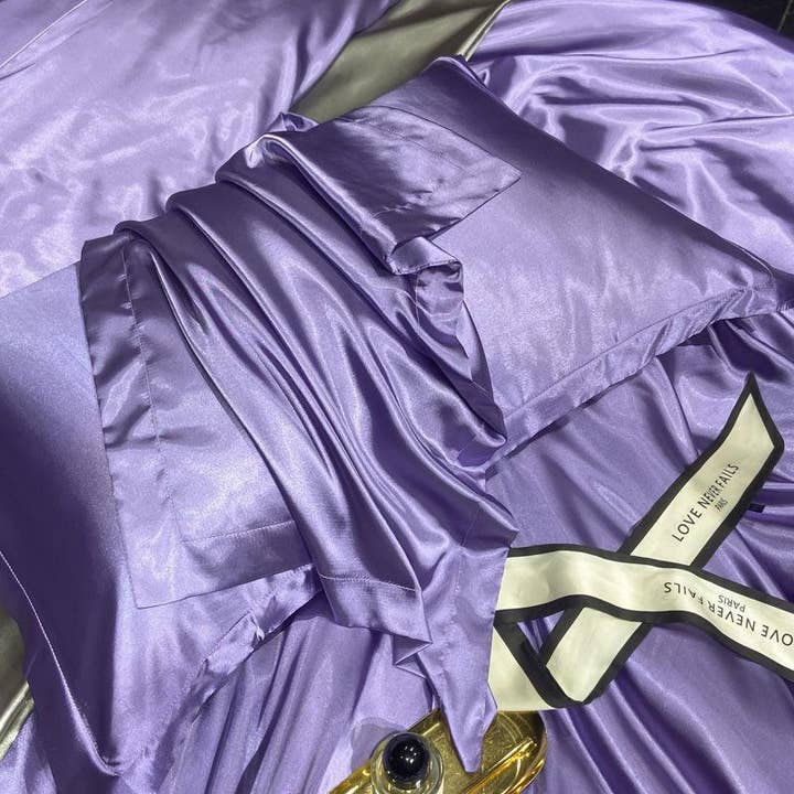 SueSilkHK - Wholesale Hoofdkussenhoes/met rits - Set van 2 satijnen kussenslopen voor haar en huid, 20 x 30 inch (50 x 76 cm), glanzende kussensloop met envelopsluiting, handgemaakte zijden kussensloop, cadeau voor haar14