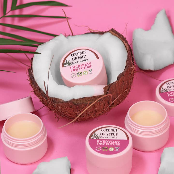 Everyday For Future - Vendita all'ingrosso Scrub/esfoliante labbra - Kit Labbra con Estratto di Cocco - Scrub e lip balm