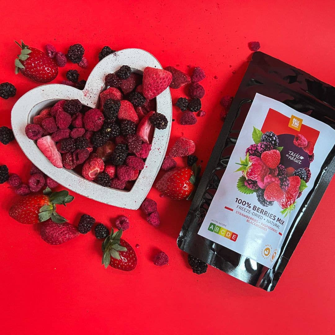 NutriBoom - Wholesale Dried/Dehydrated Fruit - Freeze Dried Berries Mix + Fruit Mix: SET11