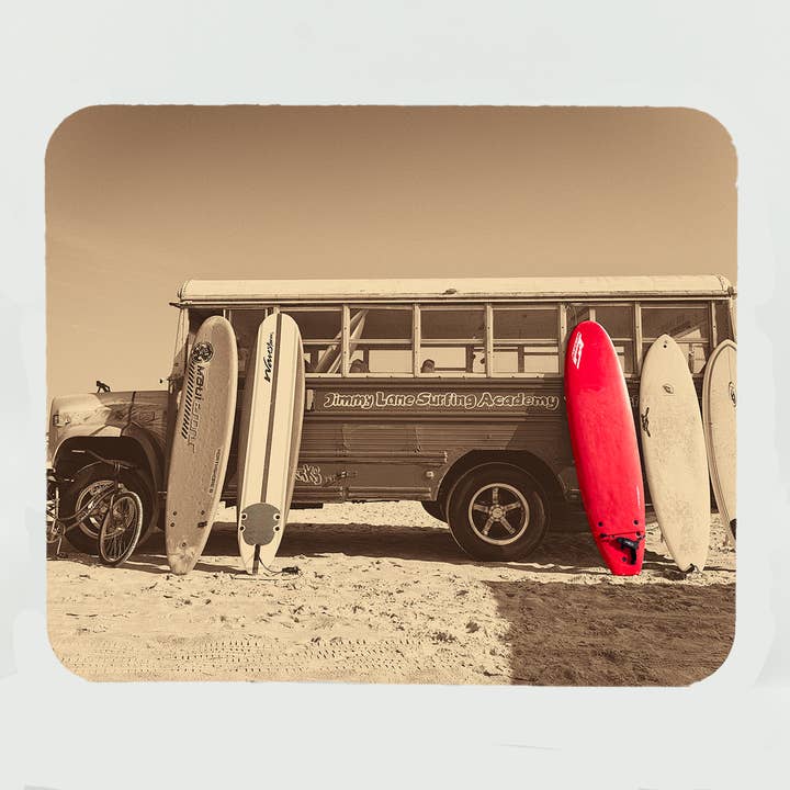 Mouse Pad-Surf Camp for wholesale by Mike Ring Photography