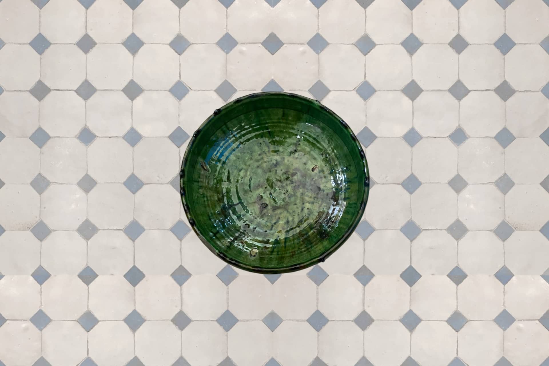 Moroccantastics - Wholesale Wall Tile - Handcrafted Light Gray & Gray Moroccan Zellige Tiles – Octagon & Bouchon Patterns5