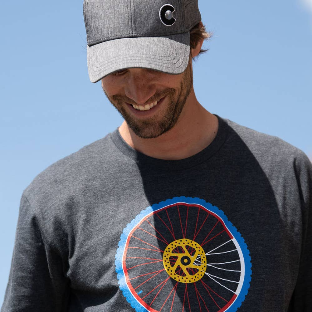 YoColorado - Wholesale Screen Printed T-Shirt - Unisex - T-Shirt - Unisex Mountain Bike Wheel3