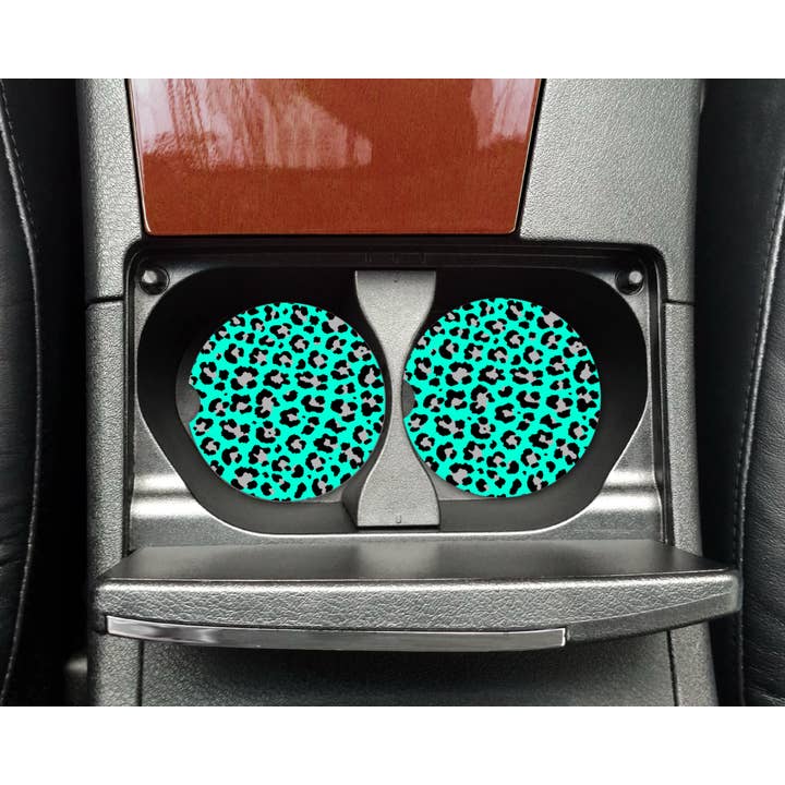 Teal snö Leopard bilbana Set för wholesale av The Goblin Saloon