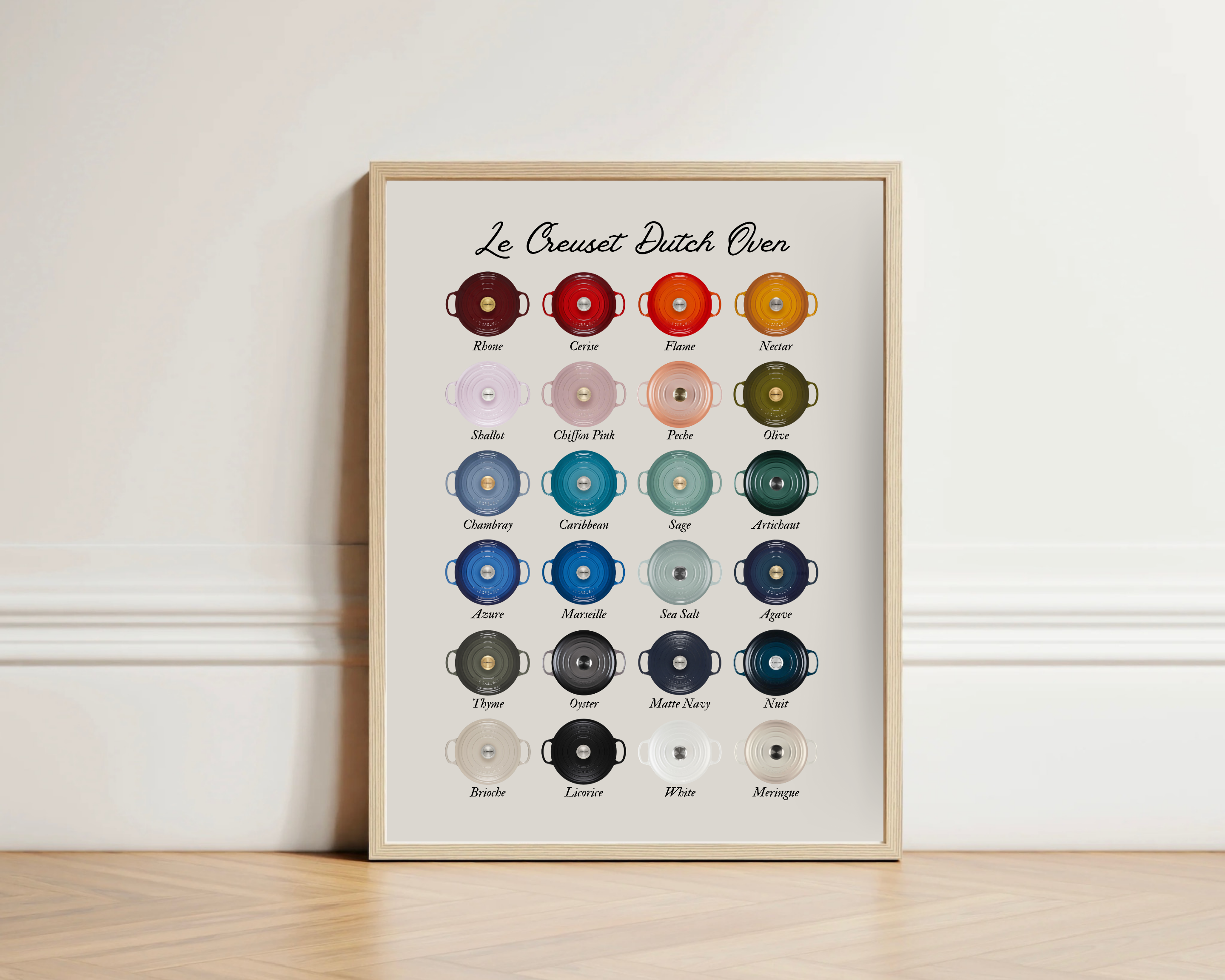 Olive Street Collective - Wholesale Art Print - Le Creuset Print6