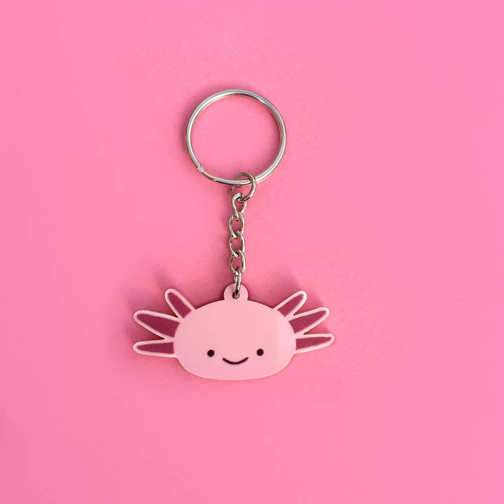 Tom Hardwick – wholesale Keychain – Unisex – Axolotl Acrylic Key Ring1