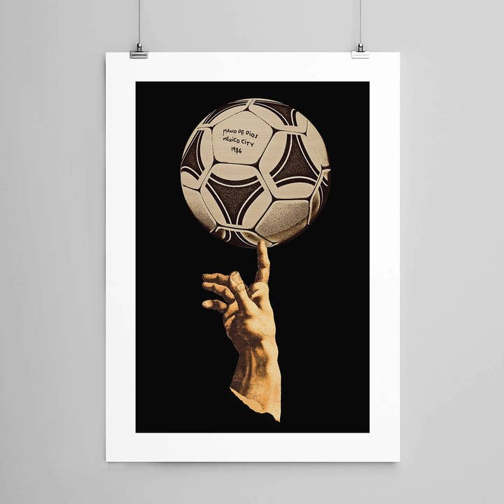 Mano de dios © Print per la vendita all'ingrosso da parte di Independent Republic