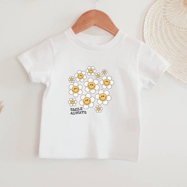 Smile Always Shirt für Kleinkinder für den Großhandel von Petite Star Rising