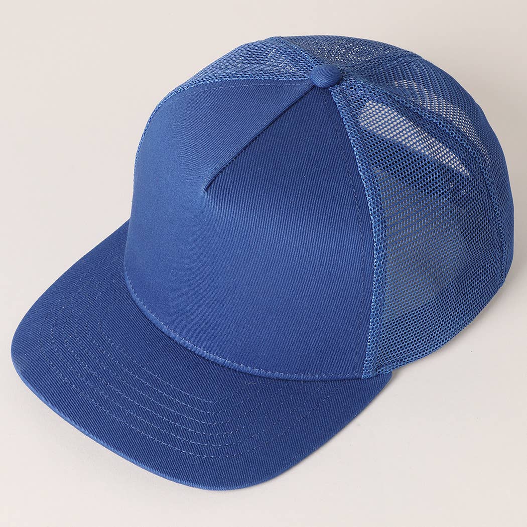 Fashion City – wholesale Truckerkeps – Unisex – Enfärgad bomullstruckerhatt med meshrygg46