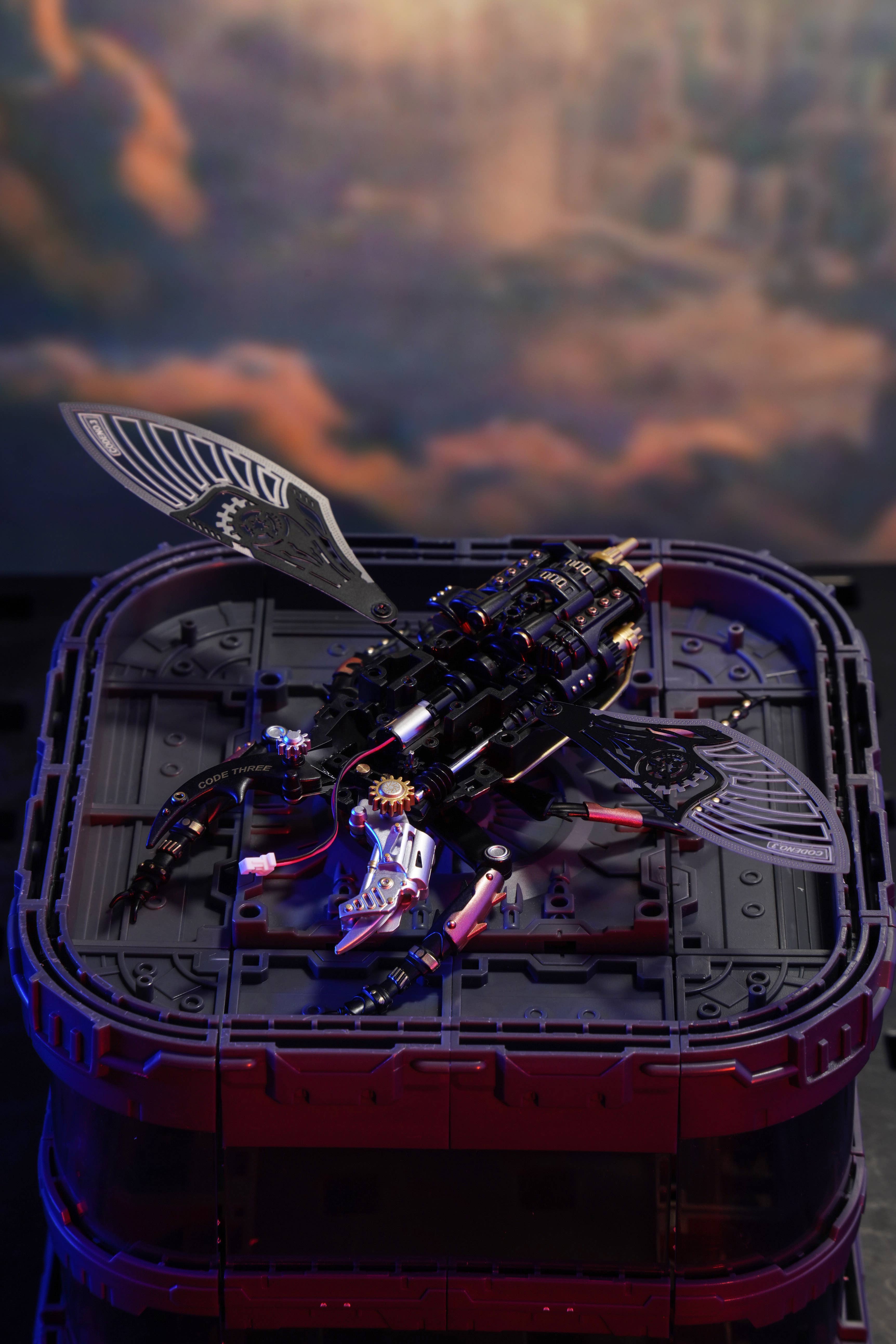 Robotime – Kit de artesanato DIY por atacado – MI03 Stag Beetle ROKR Puzzles ABS Kits de Presentes Mecânicos para Idade9