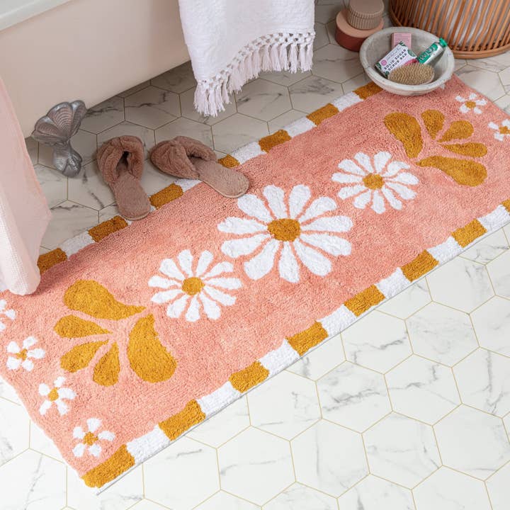Groovy Bath Runner for wholesale by Peachy Parrot