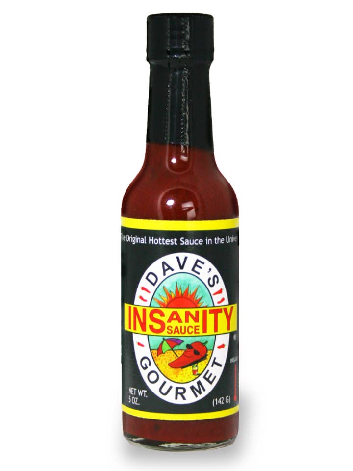 Insanity Sauce for wholesale by Dave’s Gourmet LLC