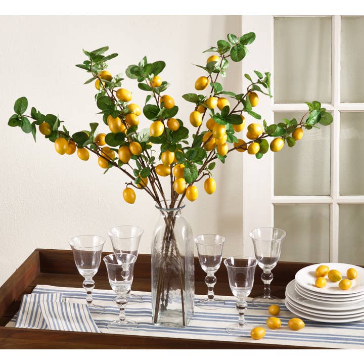 Lemon Branch - 32.5" (Set of 4 pcs) for wholesale on Faire1