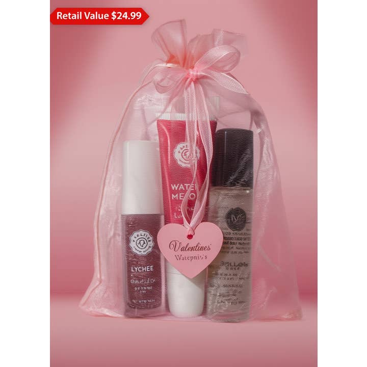 Valentine’s Day Lip & Perfume Gift Set | Stocking Stuffer for wholesale by Woolzies