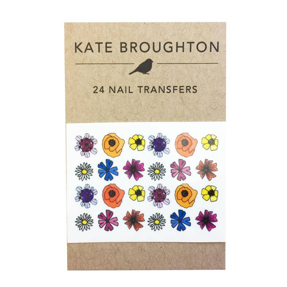 Kate Broughton - Wholesale Nail Art/Decal - Wildflower Nail Art Transfers3