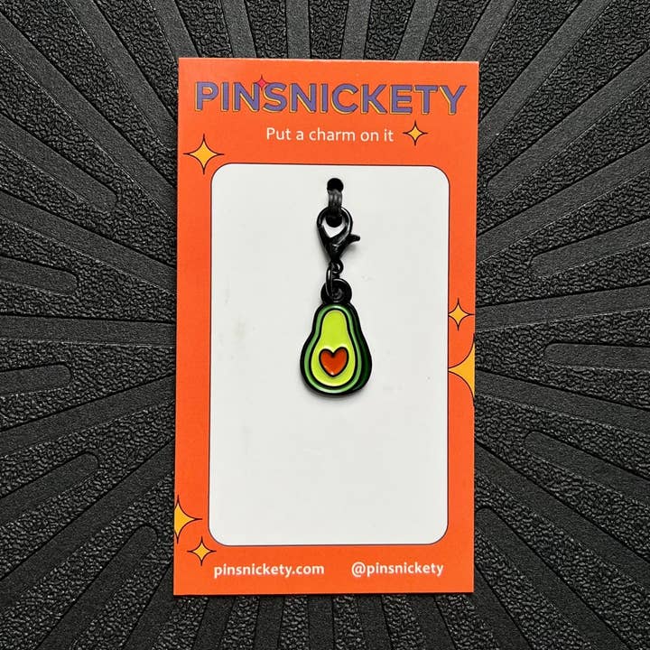 Avocado Charm for wholesale by Pinsnickety