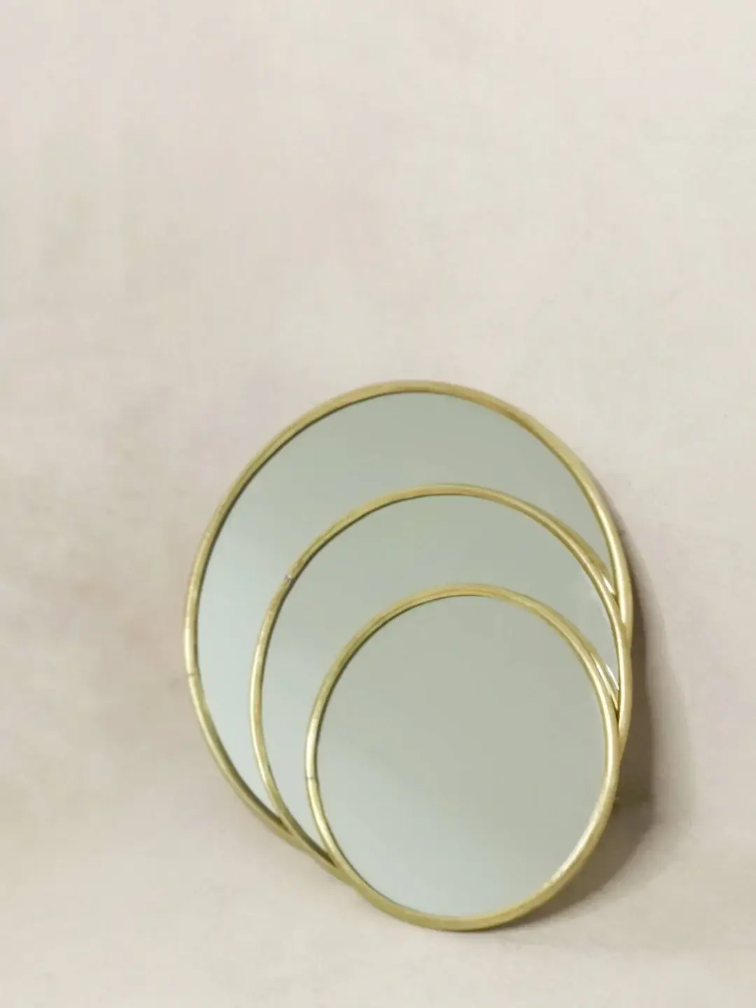 High crafty - Wholesale Wall Mirror - Handmade Moroccan Round Mirror with Golden Brass Frame8