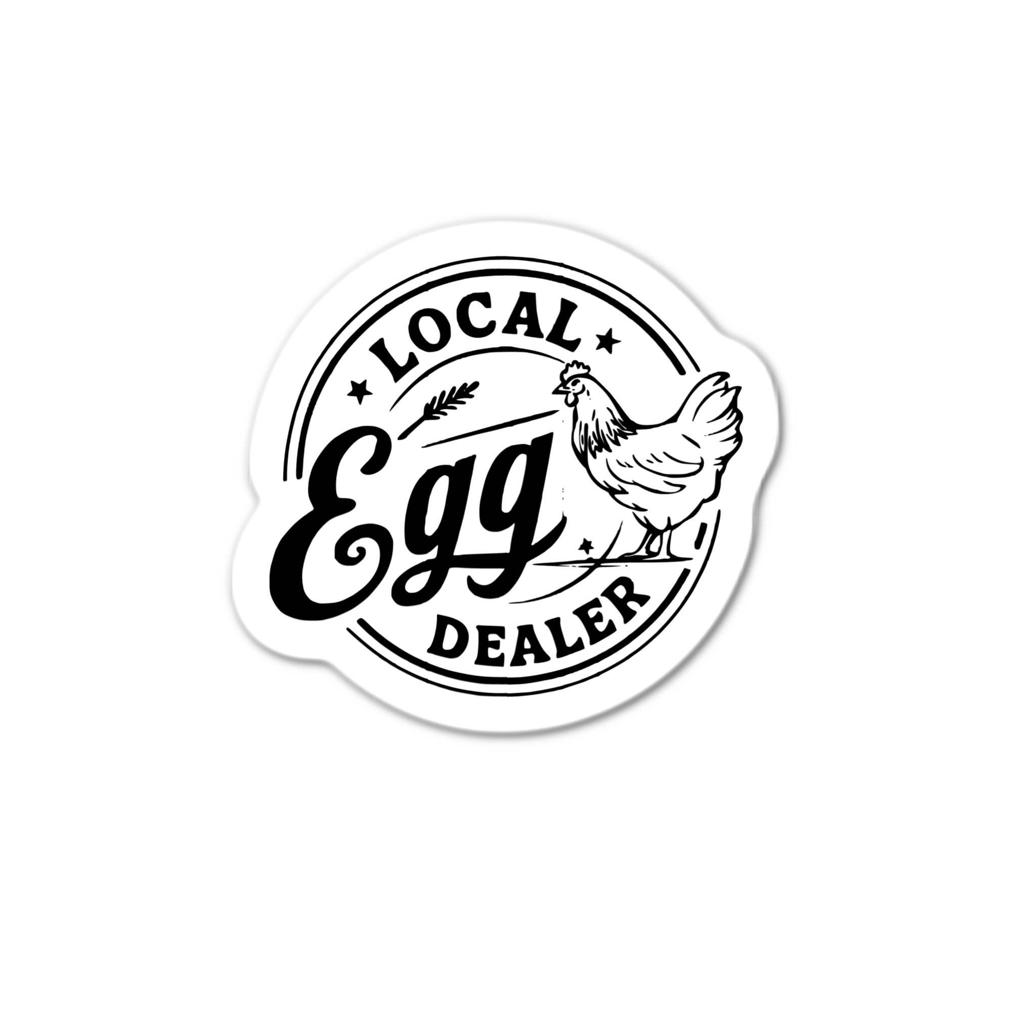 Stick-It Expressions – wholesale Telefon- och laptopklistermärken – Lokal Äggförsäljare Klistermärke