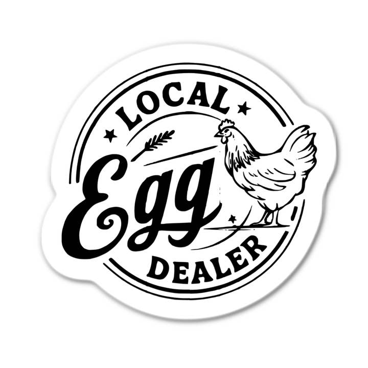 Stick-It Expressions – wholesale Telefon- och laptopklistermärken – Lokal Äggförsäljare Klistermärke0