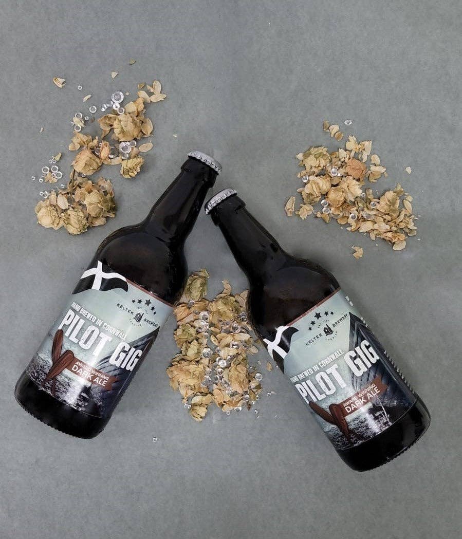 Keltek Cornish Brewery Ltd – wholesale Beer – Pilot Gig 5.2% Dark Ale1