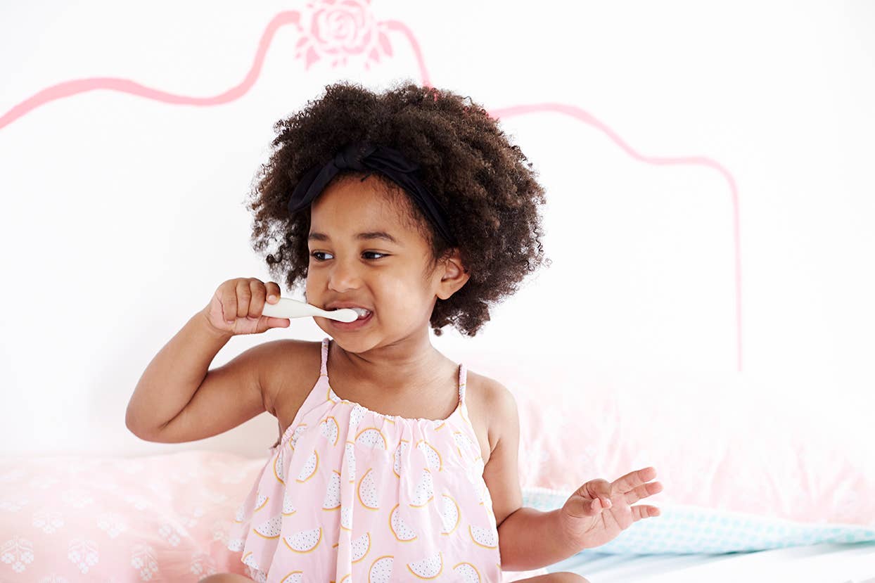 Jack N' Jill Kids & NFco - Vente Brosse à Dents - Enfant et bébé - Brosse à dents Jack N'Jill pour enfants - Dino2