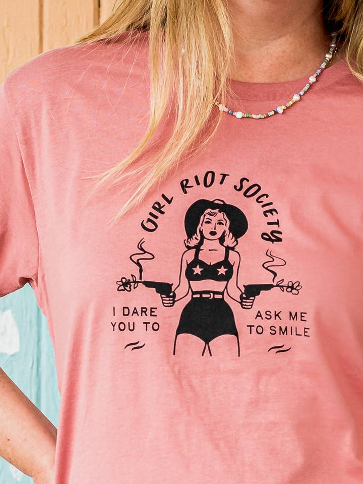 Girl Riot Society by Mosaic Makers Co - Wholesale Screen Printed T-Shirt - Women's - Girl Riot Society Tees - Wholesale
