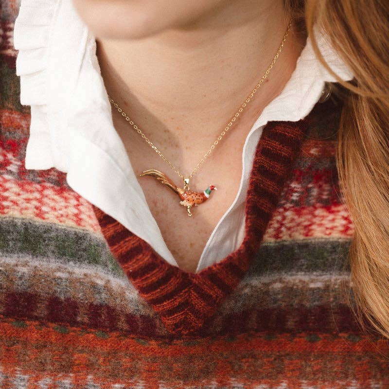 Bill Skinner – wholesale Pendant/charm necklace – Pheasant Pendant1