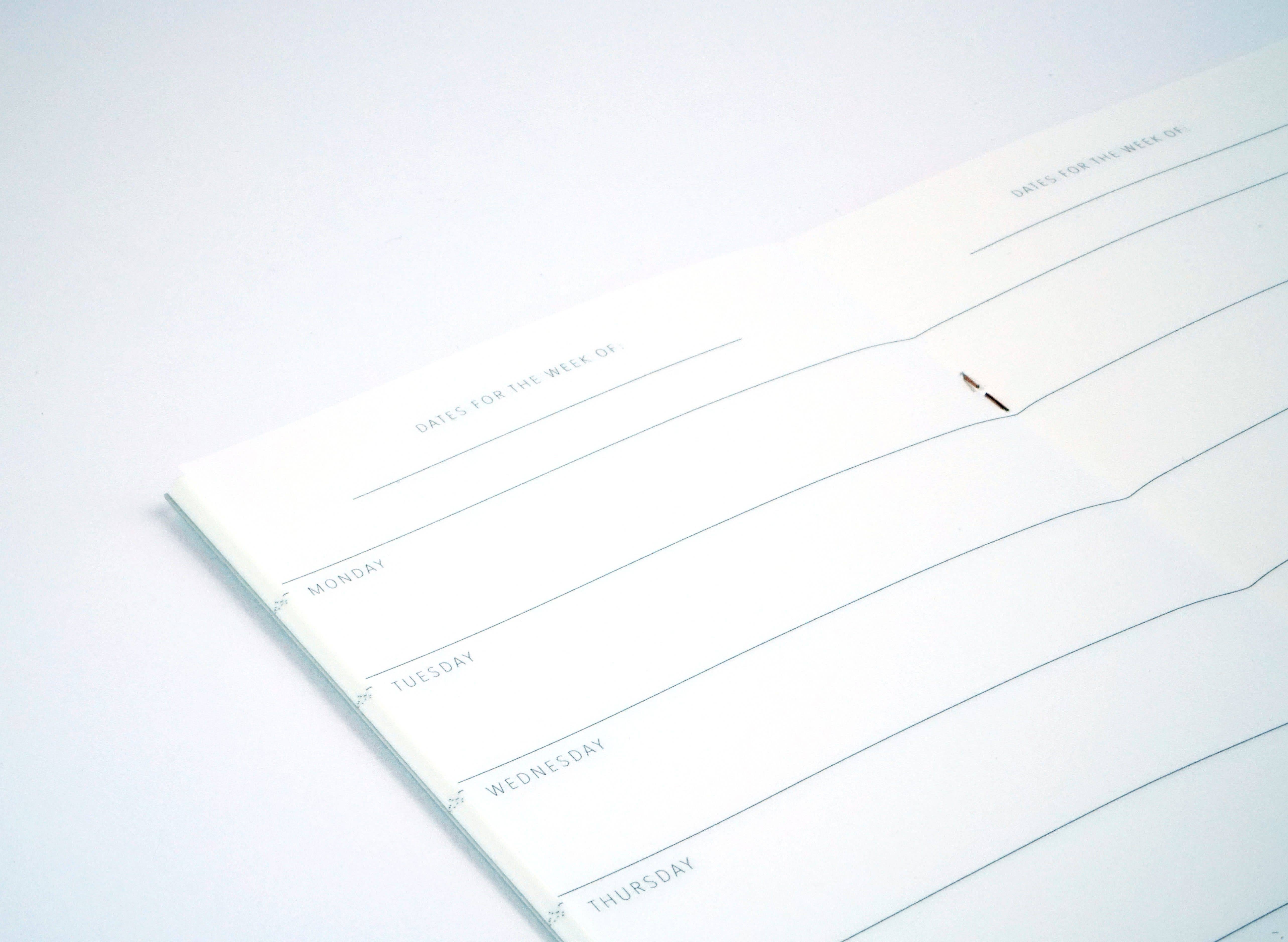 Leo La Douce GmbH - Wholesale Planner - weekly planner - teal2