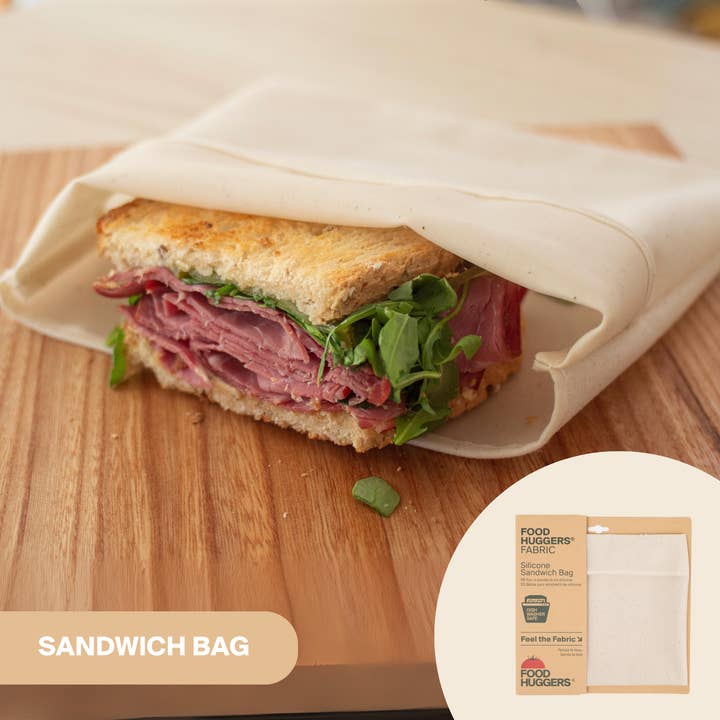Food Huggers - Wholesale Food Storage Wrap/Bag - Food Huggers Fabric / Silicone Sandwich Bag6