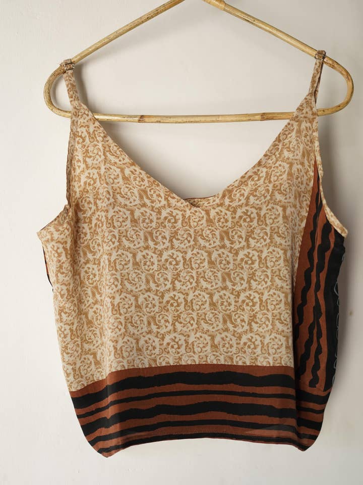 Annahmol - Wholesale Camisole - Women's - Vintage Silk Zero-Waste Cami52