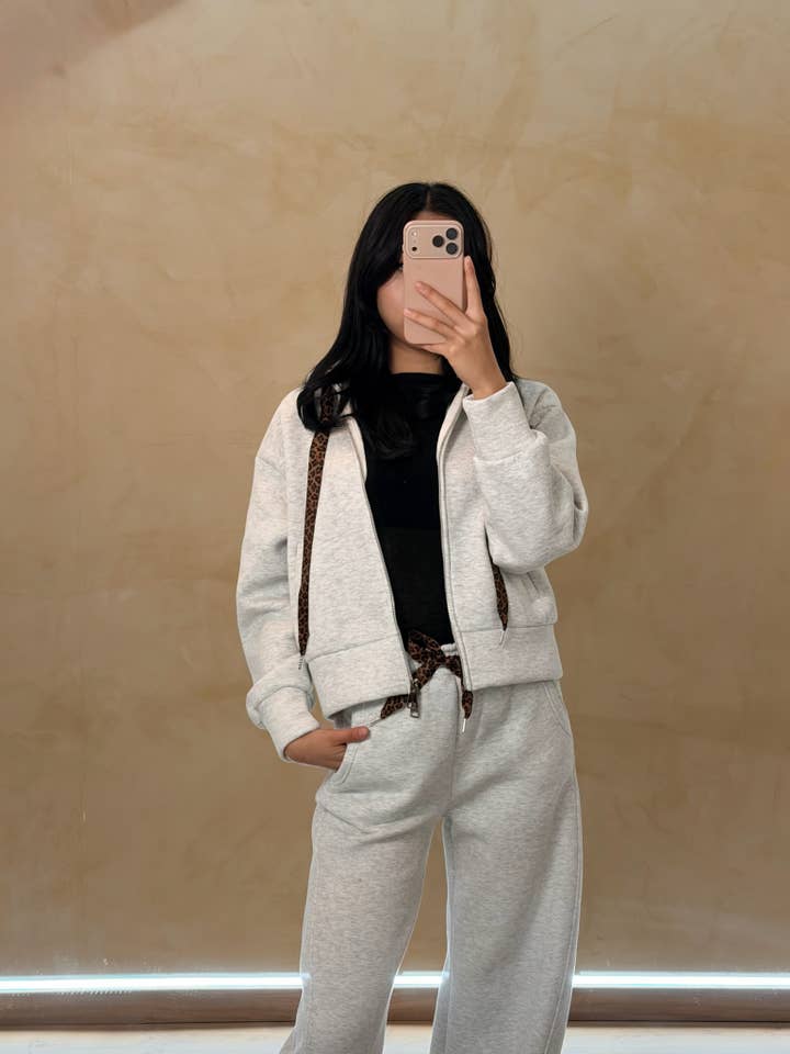 Joyna - Wholesale Lounge set – Women's - Fleece set E081833