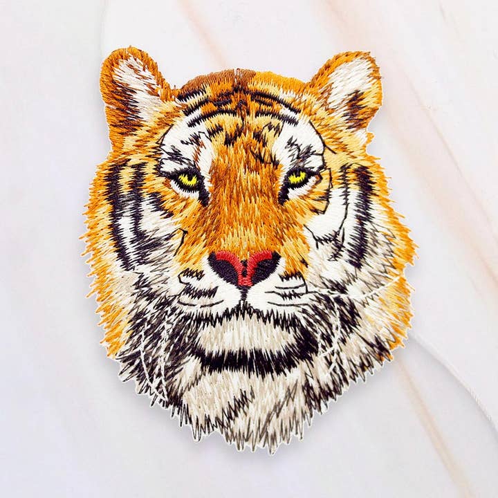 Sensibling Corp. - Wholesale Patch - Tiger Iron On Patch0