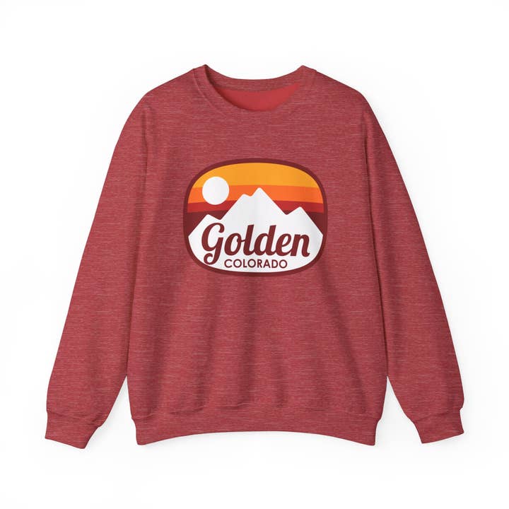 Golden, Colorado Sweatshirt for wholesale by Hey Mountains