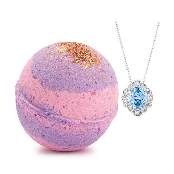 Kanel socker plommon 10oz halsband bad bomb för wholesale av JewelScent