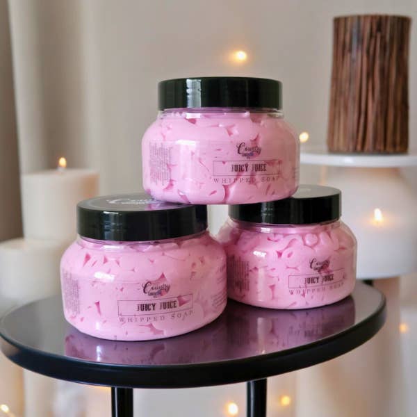 Savon fouetté Juicy Juice pour la vente par Country Goods USA